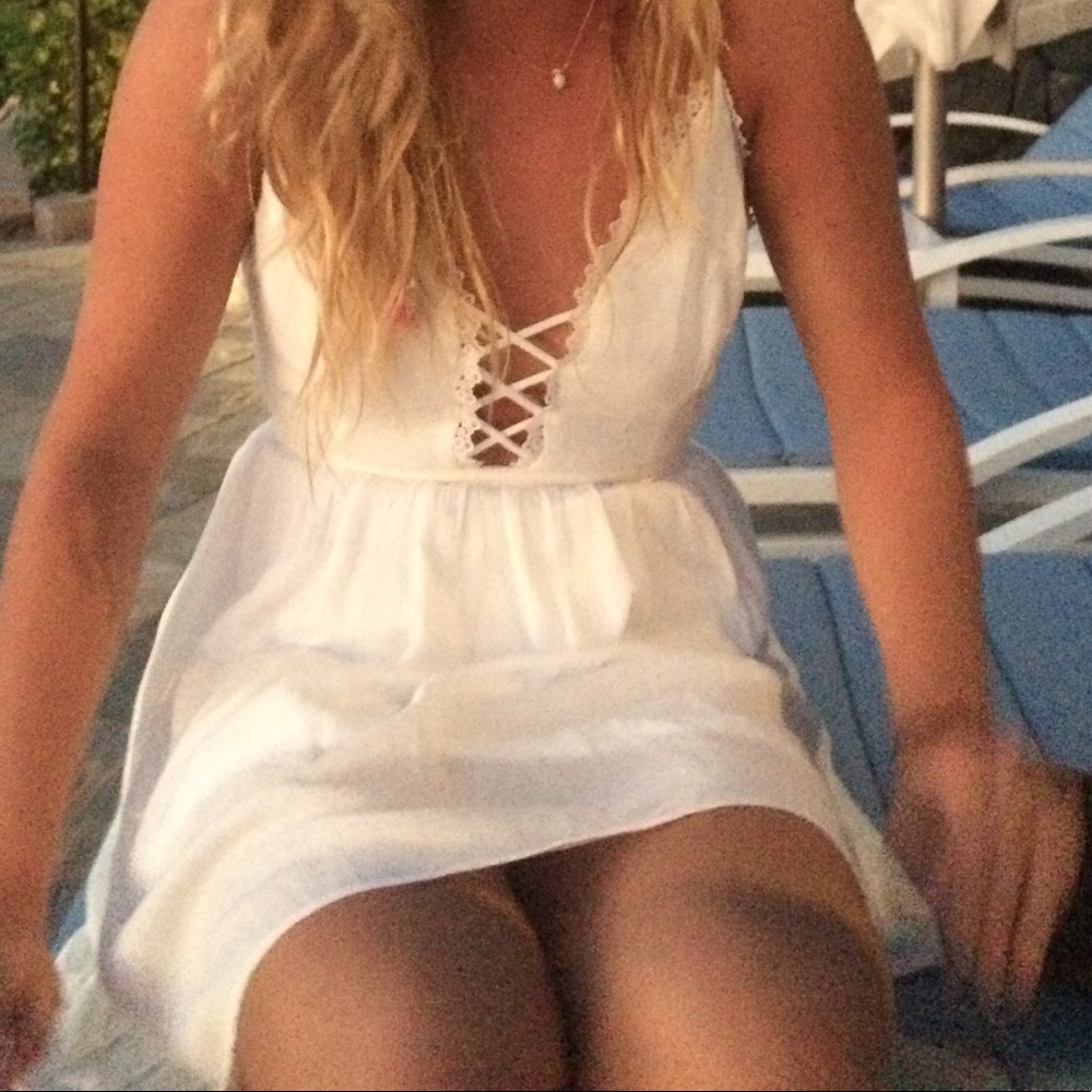 Adorable white dress